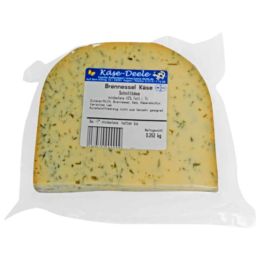 Käse Deele Brennnessel Käse 48% Fett i. Tr. ca. 150g